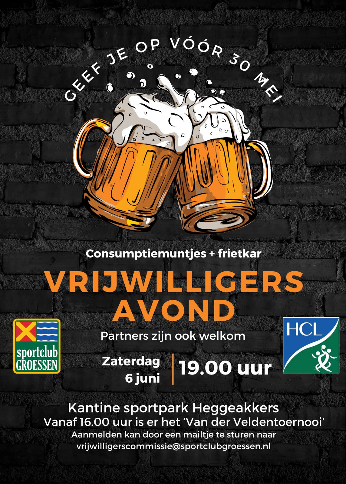 Vrijwilligersavond